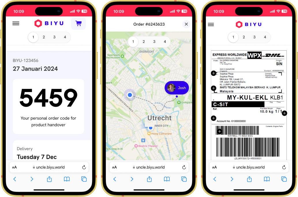 Fulfillment & Logistics Mobile App